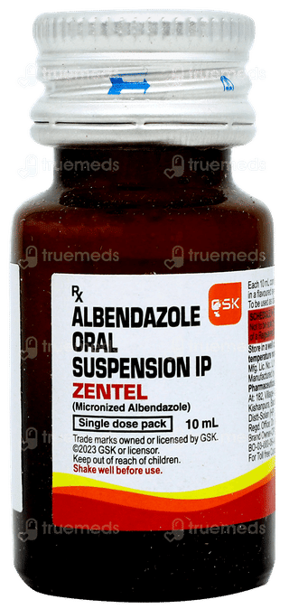 Zentel Suspension 10Ml